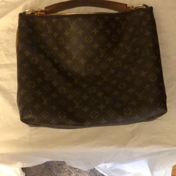 Louis Vuitton Brown Monogram Hobo Bag - Picture 13 of 16